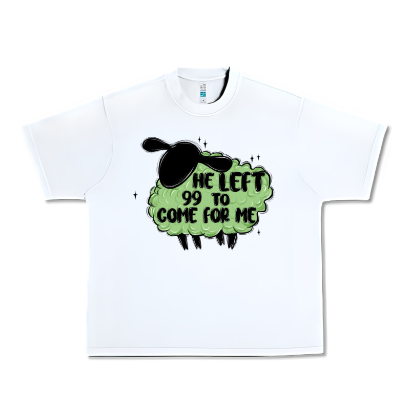 He Left The 99 To Come For Me Urban Heavy Tee by MaliasSmallBusiness | Teevron