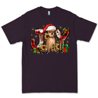 Plum Christmas joy chihuahua Premium Tee - JahusDesignShop
