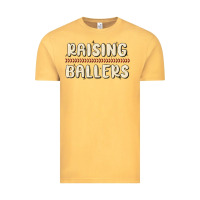Vintage Mustard raising ballers Vintage Tee - MaliasSmallBusiness
