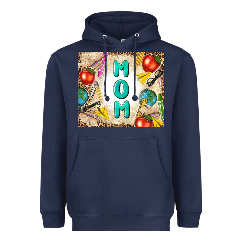 Teacher Mom Mother's Day Heavyweight Hoodie by TumblerDesignByShophia | Teevron