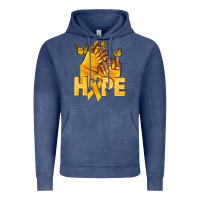 Vintage Denim hope yellowribbonchildhood cancer nails Vintage Hoodie - NancyCooperArtShop