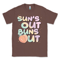 Chestnut sun's out buns out Classic Tee - JahusDesignShop