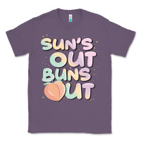 Lavender sun's out buns out Classic Tee - JahusDesignShop