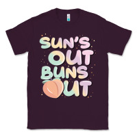 Plum sun's out buns out Classic Tee - JahusDesignShop