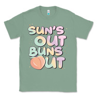 Sage sun's out buns out Classic Tee - JahusDesignShop