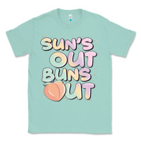 Seafoam sun's out buns out Classic Tee - JahusDesignShop
