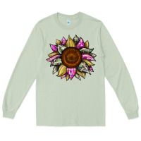 Matcha sunflower camouflage Long Sleeve Tee - JahusDesignShop