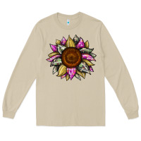 Mushroom sunflower camouflage Long Sleeve Tee - JahusDesignShop
