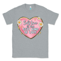 Heather Grey self love is the best kind of love malias Classic Tee - MaliasSmallBusiness