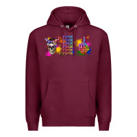 Burgundy fuck this fuck that fuck them fuck it fuck you fuc Premium Hoodie - TumblerDesignByShophia