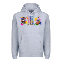 Heather Grey fuck this fuck that fuck them fuck it fuck you fuc Premium Hoodie - TumblerDesignByShophia