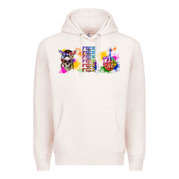 Pale Pink fuck this fuck that fuck them fuck it fuck you fuc Premium Hoodie - TumblerDesignByShophia
