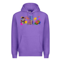 Purple fuck this fuck that fuck them fuck it fuck you fuc Premium Hoodie - TumblerDesignByShophia