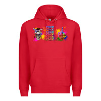 Red fuck this fuck that fuck them fuck it fuck you fuc Premium Hoodie - TumblerDesignByShophia