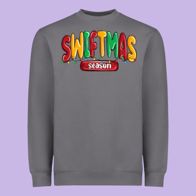 Swiftmas Season Heavyweight Sweatshirt Designed By Maliassmallbusiness