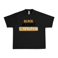 Black black blessed & beautiful Urban Heavy Tee - MaliasSmallBusiness