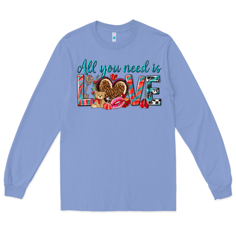 All You Need Is Love Long Sleeve Tee by NancyCooperArtShop | Teevron