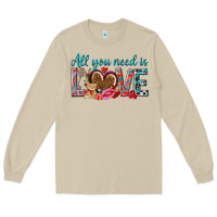 Mushroom all you need is love Long Sleeve Tee - NancyCooperArtShop