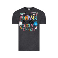 Vintage Black every bunnys favorite dental office Vintage Tee - MaliasSmallBusiness