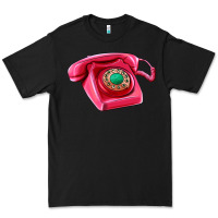 Black pink telephone Premium Tee - AdoDesignShop