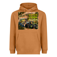 Meerkat huntin fishin muddin Heavyweight Hoodie - TumblerDesignByShophia