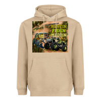 Mushroom huntin fishin muddin Heavyweight Hoodie - TumblerDesignByShophia