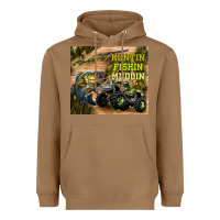 Toasted Coconut huntin fishin muddin Heavyweight Hoodie - TumblerDesignByShophia