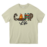 Mossy camp life Heavy Core Tee - CowhideDigitalArt