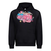 Black American Nurse Urban Hoodie - FaDigitalArtStudio