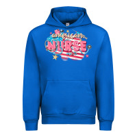 Cobalt American Nurse Urban Hoodie - FaDigitalArtStudio