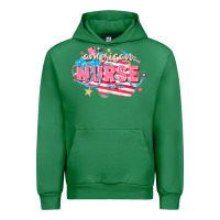 Emerald American Nurse Urban Hoodie - FaDigitalArtStudio