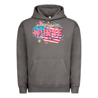 Pigment Tornado American Nurse Urban Hoodie - FaDigitalArtStudio