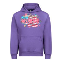 Tulip American Nurse Urban Hoodie - FaDigitalArtStudio