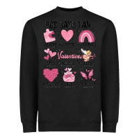 Black funny valentines Heavyweight Sweatshirt - MaliasSmallBusiness