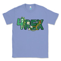 Colony Blue four rex Classic Tee - MaliasSmallBusiness