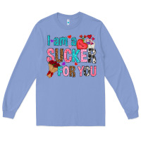 Colony Blue i am a sucker for you Long Sleeve Tee - NancyCooperArtShop