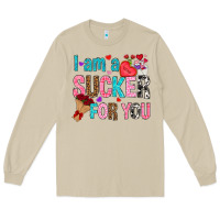 Mushroom i am a sucker for you Long Sleeve Tee - NancyCooperArtShop