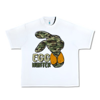 White egg hunter Urban Heavy Tee - MaliasSmallBusiness
