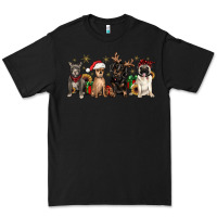 Black christmas chihuahua pitbull pug dachshund Premium Tee - JahusDesignShop