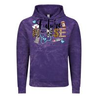 Cloud Purple Western Future Nurse Vintage Hoodie - LillyAllenDesigns