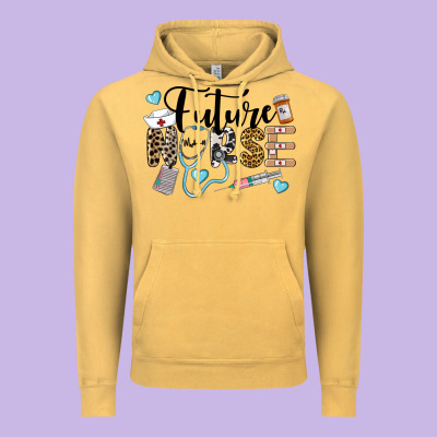 Western Future Nurse Vintage Hoodie Designed By Lillyallendesigns
