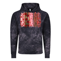 Cloud Black valentine's day brushstrokes Vintage Hoodie - RanaPortraitStore