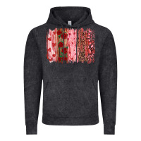 Vintage Black valentine's day brushstrokes Vintage Hoodie - RanaPortraitStore