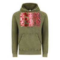 Vintage Olive valentine's day brushstrokes Vintage Hoodie - RanaPortraitStore