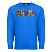 True Royal Mardi Gras Day nurse Premium Sweatshirt - HowdyJamesFarm