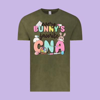 Every Bunnys Favorite Cna Vintage Tee Designed By Maliassmallbusiness