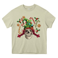 Mossy elf skull Heavy Core Tee - FaDigitalArtStudio