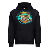 Black Aztec mom Mother's Day Urban Hoodie - FaDigitalArtStudio