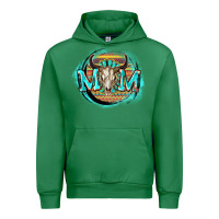 Emerald Aztec mom Mother's Day Urban Hoodie - FaDigitalArtStudio