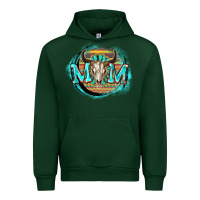 Forest Green Aztec mom Mother's Day Urban Hoodie - FaDigitalArtStudio